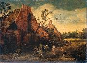 Esaias Van de Velde The robbery. USA oil painting artist